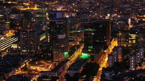 Aerial Belgium Brussels June 2018 Night 90mm Zoom 4K Inspire 2 Prores

Aerial video of Brussels Belgium downtown at night