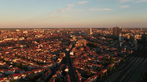 Aerial Belgium Brussels June 2018 Sunset 30mm 4K Inspire 2 Prores

Aerial video of Brussels Belgium downtown at sunset