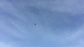 drone fly on sky