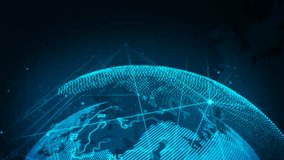 Cyber world network background.Global business technology presentation concepts - Powered by Shutterstock - Get 15% off with code: PIKWIZARD15