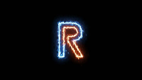 R Logo Letter Stock Video Footage 4k And Hd Video Clips Shutterstock