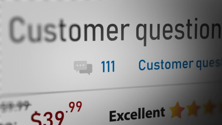 Animated Number Counter of Customer Questions in Online Shopping Website
 | Shutterstock HD Video #1025655494