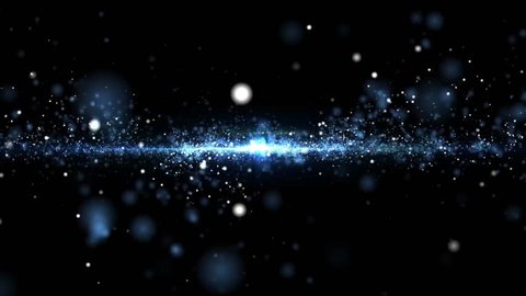 BLUE Nebula Space Travel - Motion Graphics