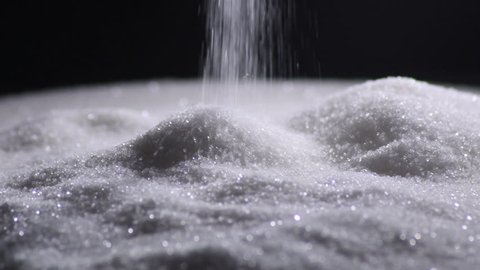 White Sugar Falling Stock Footage Video (100% Royalty-free) 1025665988 ...