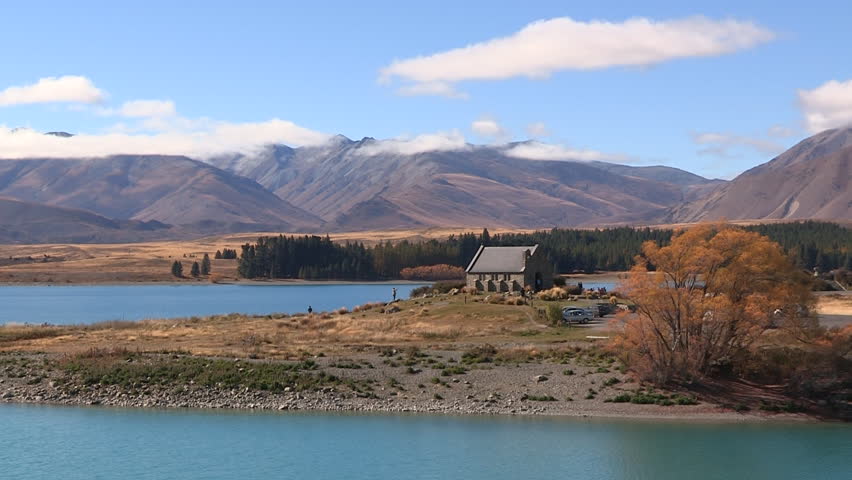 Hostoric Lake Tekapo South Island New Zealand