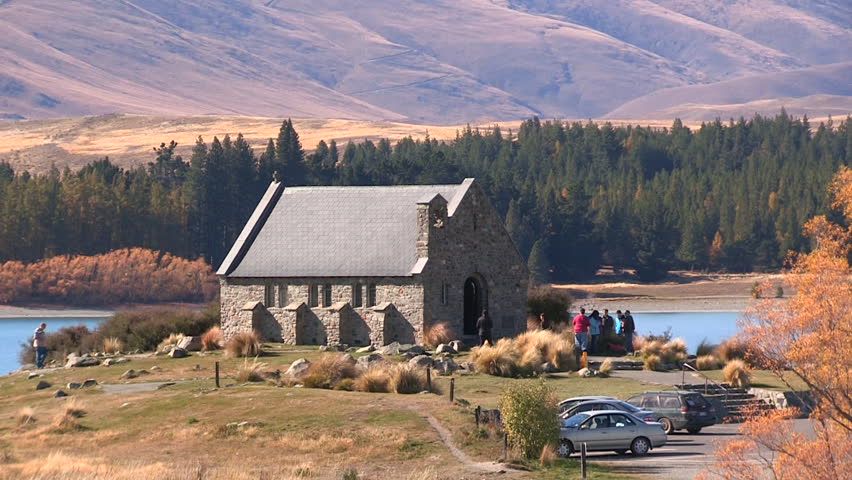Hostoric Lake Tekapo South Island New Zealand