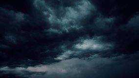 CLOUD puffy rainy global warming effect black thunderstorm dramatic 4K CLOUD dark bright fluffy clouds tropical twilight 4k abstract cloud backgrounds Realistic lightning strikes day [CLOUD SERIES69]
