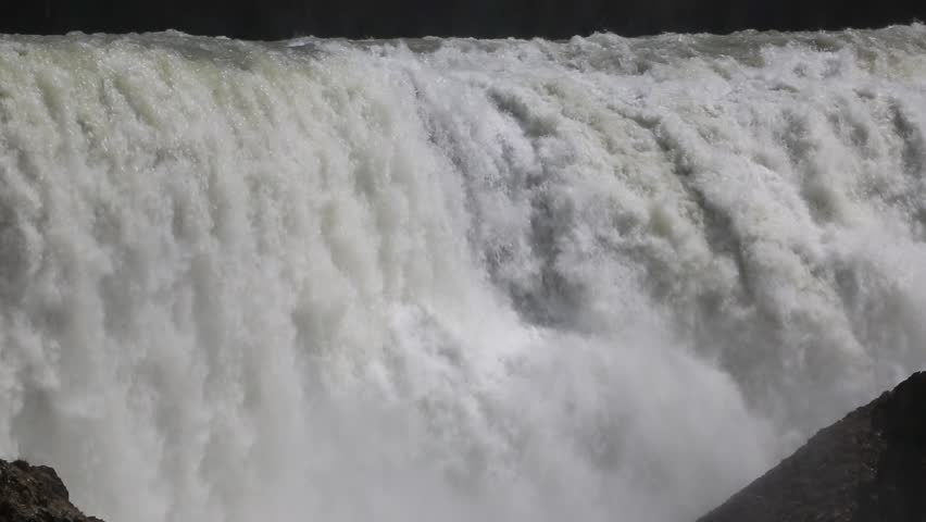Wapta Falls close up - Yoho National Park, British Columbia, Canada