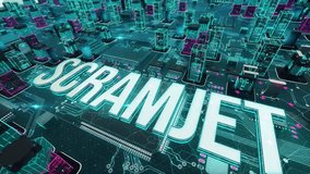 Scramjet with digital technology concept - Powered by Shutterstock - Get 15% off with code: PIKWIZARD15