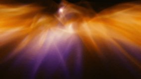 Video Background 2448: Abstract gaseous light forms shine (Loop).