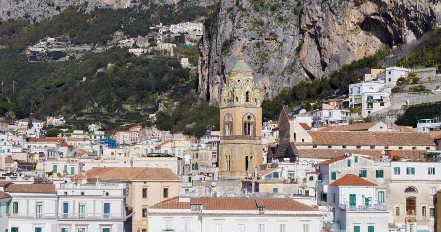 Amalfi Cityscape - Italy | Shutterstock HD Video #1025789717
