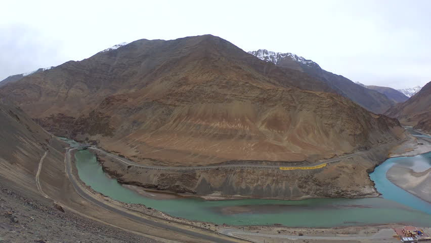 eautiful landscape of mountain around leh, Ladakh, India