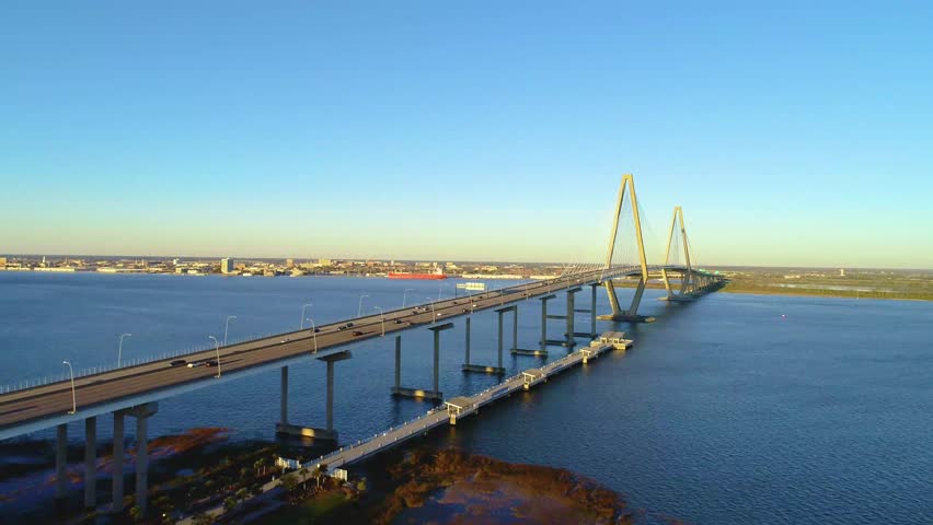 Charleston South Carolina USA Aerial