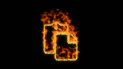 Letter H On Fire Stock Footage Video 100 Royalty Free Shutterstock