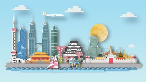 30 Singapore Cartoon Landmark Stock Video Footage - 4K and HD Video Clips |  Shutterstock