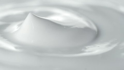 Closeup shot of cosmetics cream with rotate, Slider shot
