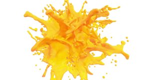 splash of bright yellow paint on white
 - Powered by Shutterstock - Get 15% off with code: PIKWIZARD15