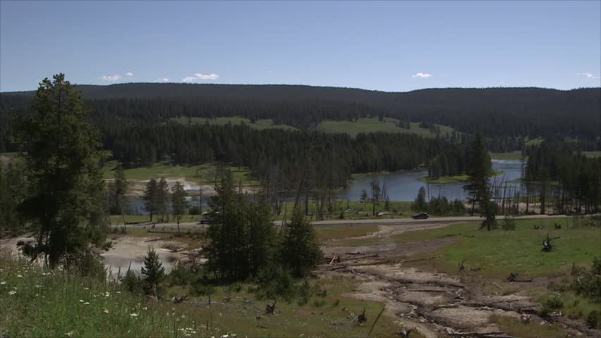 Yellowstone National Park Landscape