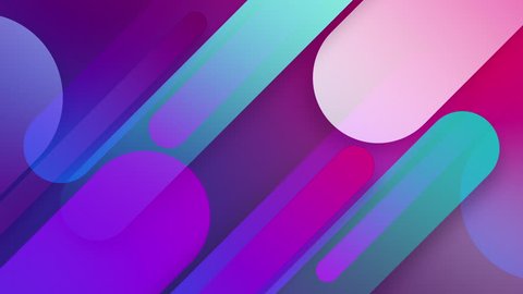 abstract seamless background blue purple spectrum looped animation fluorescent ultraviolet light glowing neon lines Abstract background with neon box circle pattern LED screens 4k projection mapping