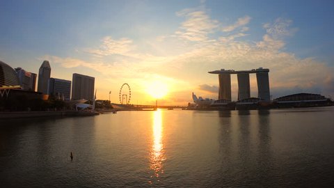 Beautiful Time Lapse Of Singapore の動画素材 ロイヤリティフリー Shutterstock