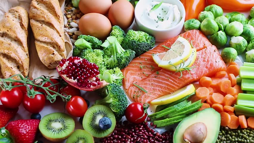 Healthy Diet Food Stock Footage Video (100% Royalty-free) 1025964929 | Shutterstock