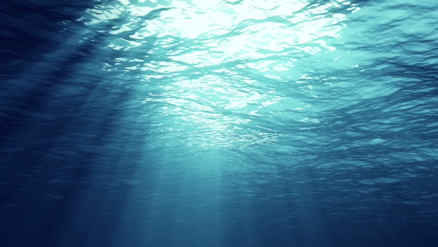 Underwater Light Creates Beautiful Veil Consisting Stock Footage Video ...