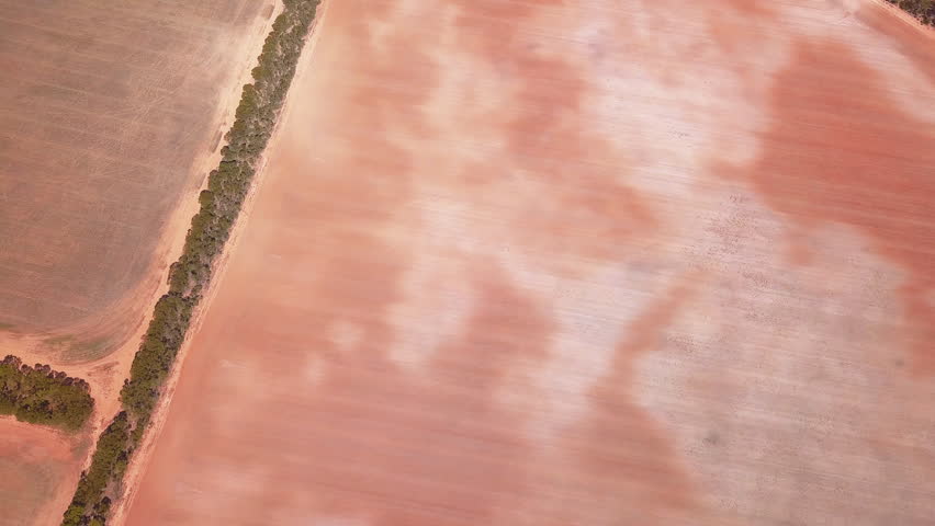 Aerial view of Southern Australia