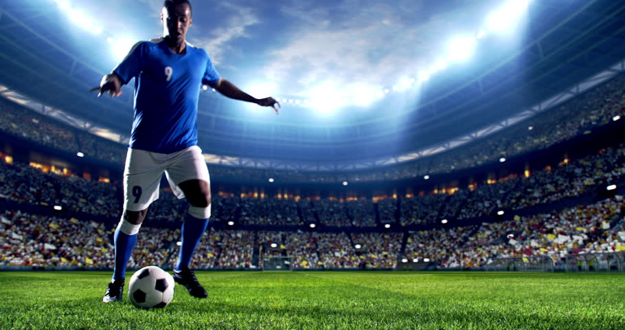 4k Footage of a Soccer Stock Footage Video (100% Royalty-free ...