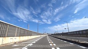 Nagoya expressway moving image / Aichi - Japan