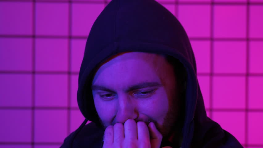 Poor guy gamer is crying because of fail.