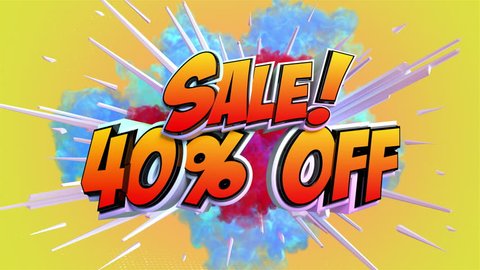 Happy Birthday Comic Book Style Card Stock Vector (Royalty Free