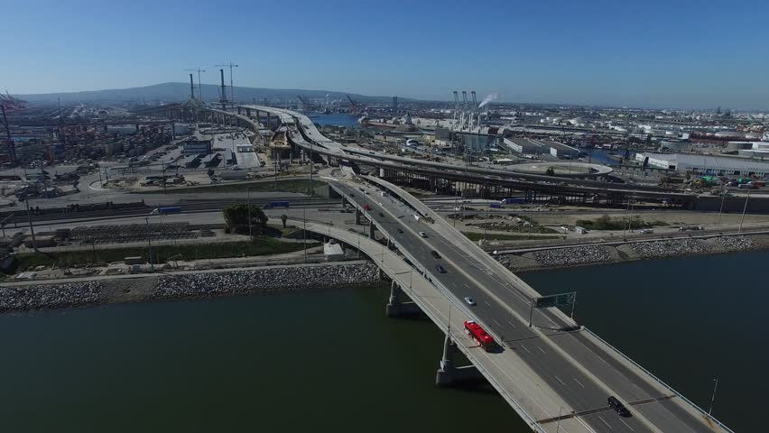 Port of Long Beach Aerial View 03.MOV