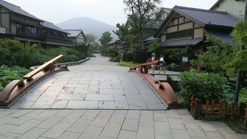 Chinese Buddhist garden in Wuxi,jiangsu, China