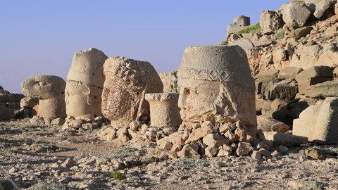 mount nemrut or nemrud adiyaman stock footage video 100 royalty free 1011507545 shutterstock