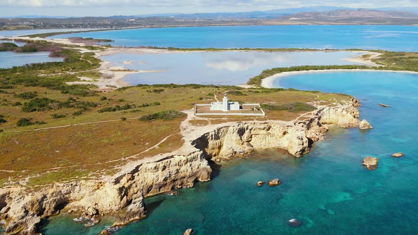 Cabo Rojo Light house West Coast of Puerto Rico Post Hurricane Maria