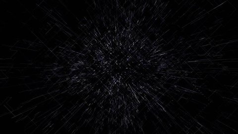 Futuristic electronic hyperspace background