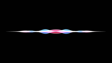 colorful waveform, imagination of voice record and visualization of audio wave, artificial intelligence