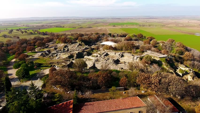 Troy  was a city in the far northwest of the region known in late Classical antiquity as Asia Minor, now known as Anatolia in modern Turkey.