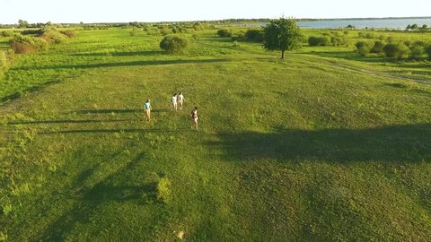 Footage of terrific green park with pure lake. Sunny day. Outdoor activities. Ukraine. Shatsky settlement. Out of town. Western Ukraine. Europe. Summertime.