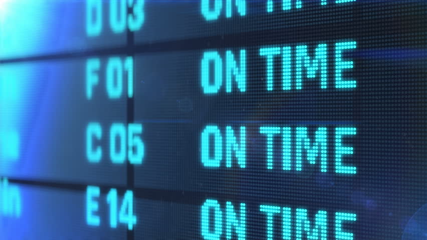 Flights delayed and canceled on departure arrival board, air transportation. 
Device screen with airport flight information
 Royalty-Free Stock Footage #1026396605