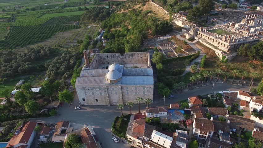 The Basilica of St. John was a basilica in Ephesus. It was constructed by Justinian I and It stands over the believed burial site of John the Apostle.