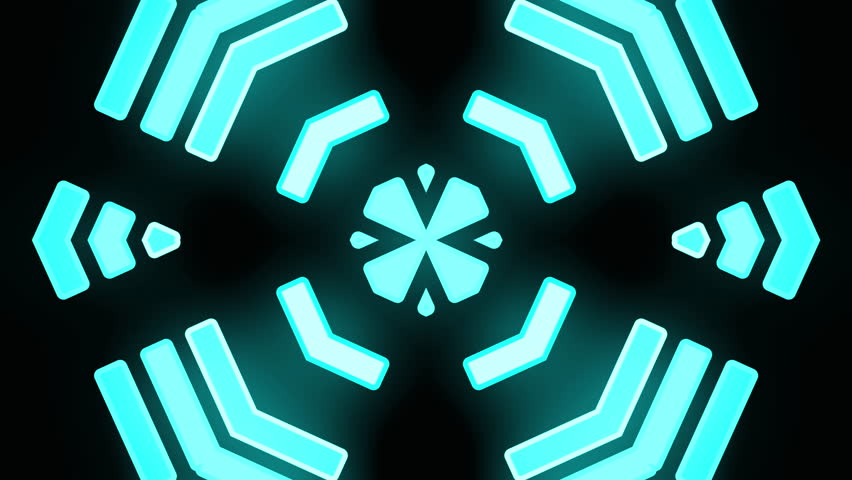 Colorful Dance Floor with Several Stock Footage Video (100% Royalty