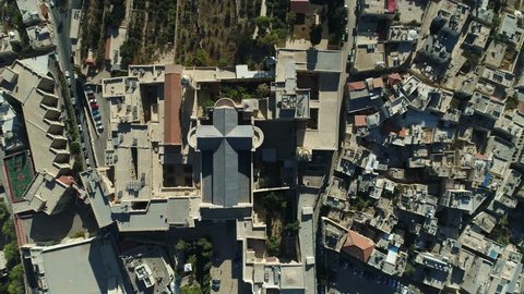 Bethlehem - "House of Bread" initially named after Canaanite fertility god Lehem is a Palestinian city located in the central West Bank, Palestine, about 10 km south of Jerusalem.