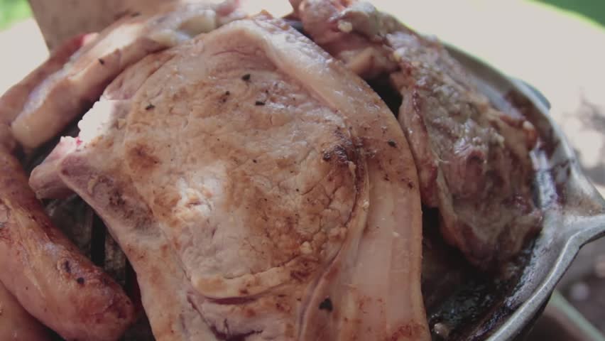 Barbecue roast beef | Shutterstock HD Video #1026453233