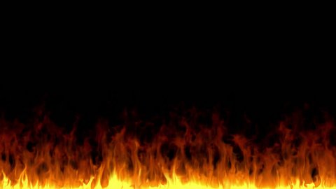 Fire flame motion background. Rendered with alpha channel in 4K. Easy to use, just place the clip over your footage. Ideal for visual effects & motion graphics.