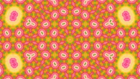 Abstract Colorful Kaleidoscope Background