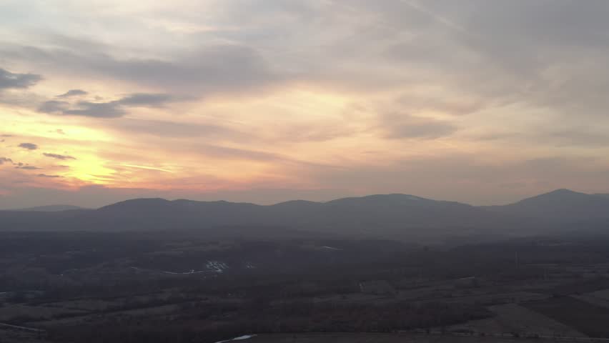Colorful Sky Above Mountains Stol 스톡 동영상 비디오(100% 로열티 프리) 1026466331 | Shutterstock