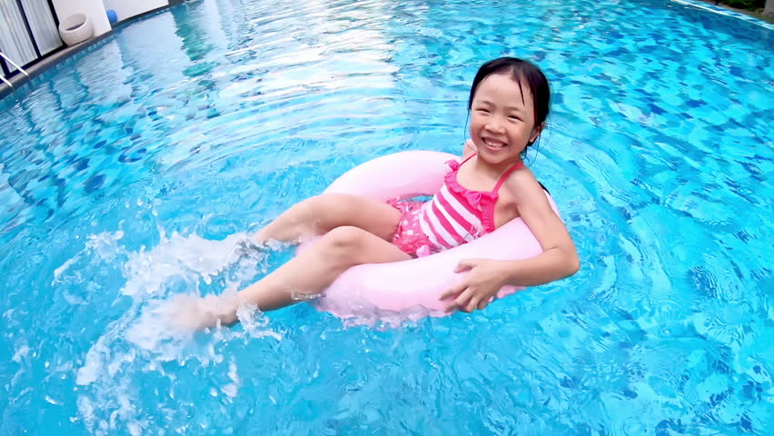 My sister swimming. Girl Swim Ring deflate. Fay late Swim Ring.