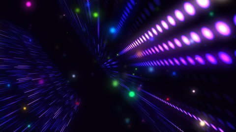 Led Screen Animation Led Wall Vj Stock Footage Video (100% Royalty-free ...