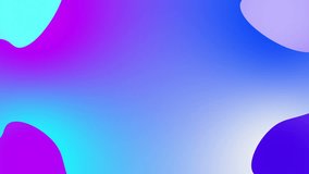 Animation seamless 4k loop Computer generated wallpaper texture element flat style wave animation of rounded rectangles, circles lines light shadow 4k neon glow colorful backdrop simple forms pattern